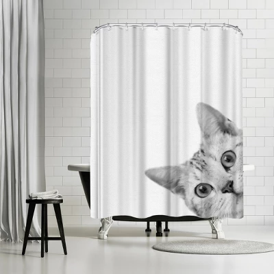 Americanflat 71" X 74" Shower Curtain By NUADA - Image 4