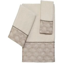 Avanti Deco Shell 3 Pc Towel Set