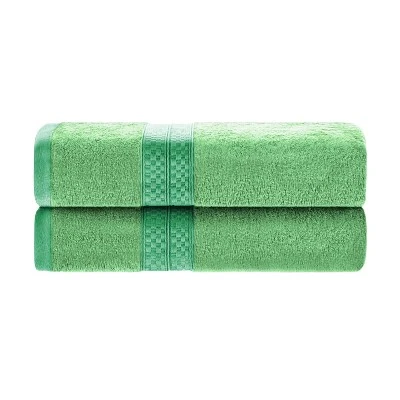 Plush And Absorbent Rayon From Bamboo And Cotton 2-Piece 30" X 54" Bath Towel Set By Blue Nile Mills - Image 5