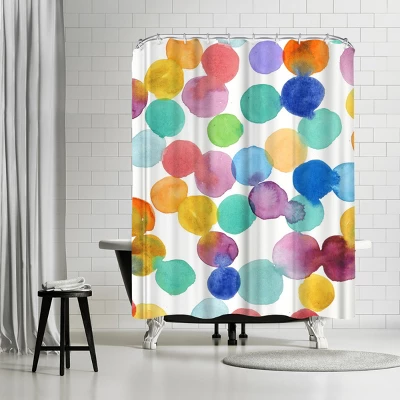 Americanflat 71" X 74" Shower Curtain Style 11 By PI Creative Art - Available In Variety Of Styles - Image 8