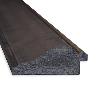 42" X 30" Non-Beveled Varied Black Bathroom Wall Mirror - Amanti Art