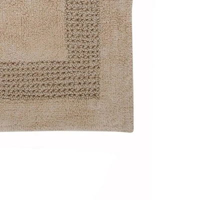 Skid Resistant Functional Bath Rug 21" X 34" Natural By Perthshire Platinum Collection - Image 2
