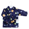 Hudson Baby Unisex Baby Plush Animal Face Bathrobe, Solar System, 0-9 Months