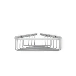 10" Bath Boutique Corner Basket Chrome - Better Living Products