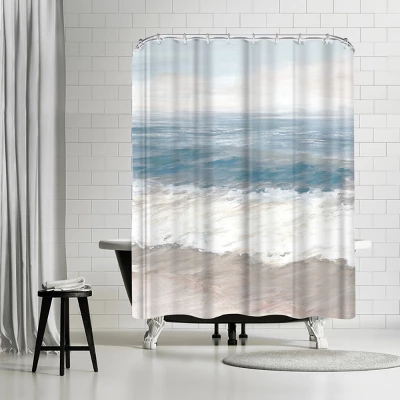 Americanflat 71" X 74" Shower Curtain Style 11 By PI Creative Art - Available In Variety Of Styles - Image 9