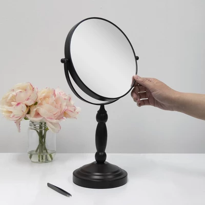 9" Round Two-Sided Swivel Vanity Makeup Mirror - Zadro - Image 4