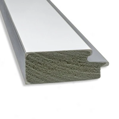 24" X 30" Non-Beveled Eva Bathroom Wall Mirror White - Amanti Art