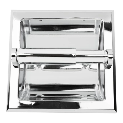 Prestige Series Recessed Toilet Paper Holder Chrome - Exquisite - Image 2