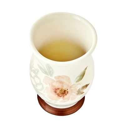 Holland Floral Tumbler Natural 4.33in X 2.87in X 2.87in By SKL Home - Image 2