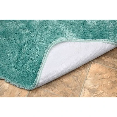 24"x40" Finest Ultra Luxury Plush Washable Bath Rug Sea Foam - Garland Rug - Image 5