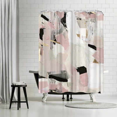 Americanflat 71" X 74" Shower Curtain Style 11 By PI Creative Art - Available In Variety Of Styles - Image 5
