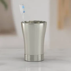 Special Metal Toothbrush Holder - Nu Steel