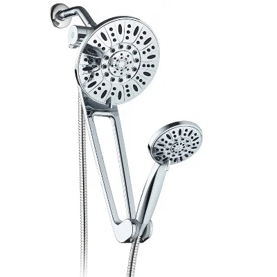 Aquabar High Pressure Luxury Three-Way Rain/Handheld Shower Head Combo Chrome - AquaDance - Image 6
