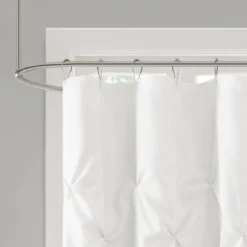 Piedmont Solid Polyester Shower Curtain