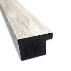 40" X 29" Non-Beveled Crackled Narrow Bathroom Wall Mirror Metallic Silver - Amanti Art