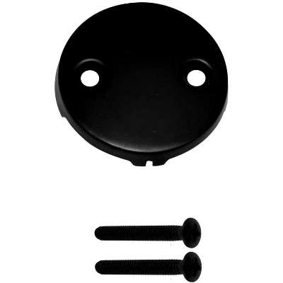Westbrass 1.5in Tiptoe Bath Waste Drain Kit, Black - Image 4