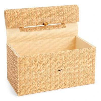 Juvale Bamboo Cane Material Tissue Box Cover For Home And Bathroom Decor, 11 X 6 X 5 In - Image 5