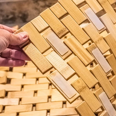 Bamboo Spa-Like Bath Mat For Outside Tubs And Showers - Slipx Solutions - Image 2