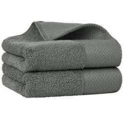 2 Pcs Cotton Luxury Absorbent Bath Towel Sets - PiccoCasa