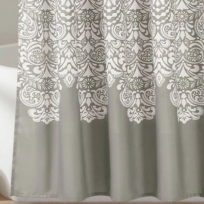 Boho Medallion Shower Curtain - Lush Décor - Image 3