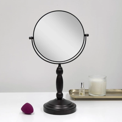 9" Round Two-Sided Swivel Vanity Makeup Mirror - Zadro - Image 3