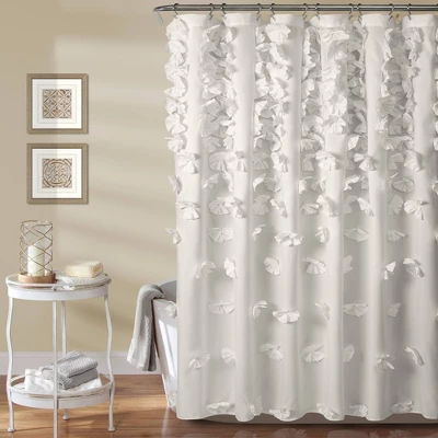 72"x72" Riley Shower Curtain - Lush Décor - Image 12