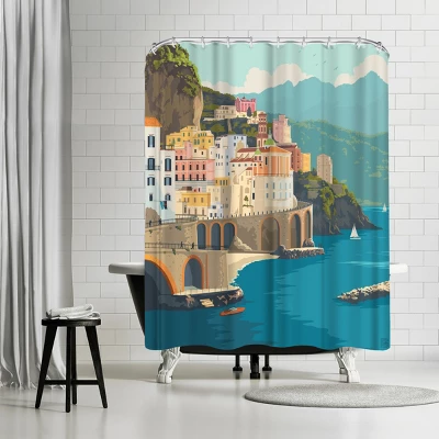 Americanflat 71" X 74" Shower Curtain Style 1 By Anderson Design Group - Image 7