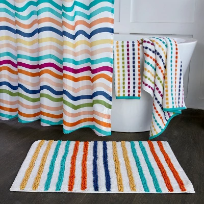 Subtle Striped Bath Rug - SKL Home - Image 3
