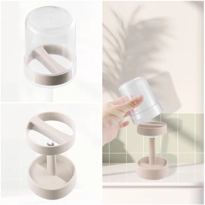 Unique Bargains Adjustable Toothbrush Holder With Cover For Bathroom Electric Toothbrush Holder 10.63" 1 Pc - Image 4