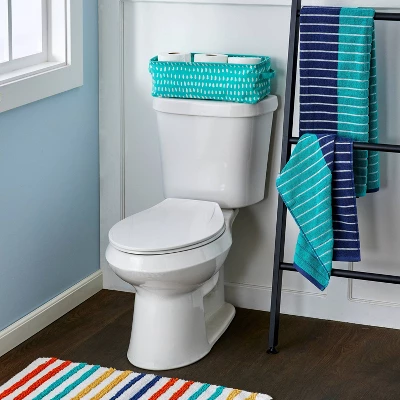 Subtle Striped Bath Rug - SKL Home - Image 4