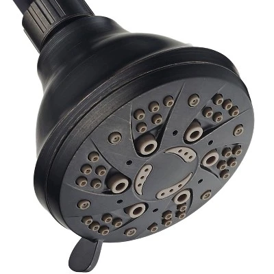 Six Setting High Pressure Luxury Spiral Shower Head With On/Off And Pause Mode - AquaDance - Image 5