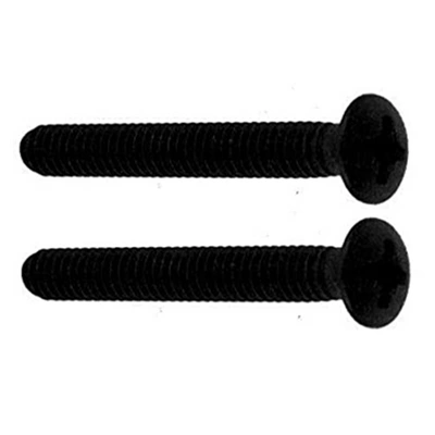 Westbrass 1.5 Inch Diameter Round Twist & Close Drain Bathtub Trim Set With 2-Hole Faceplate, Matte Black - Image 4