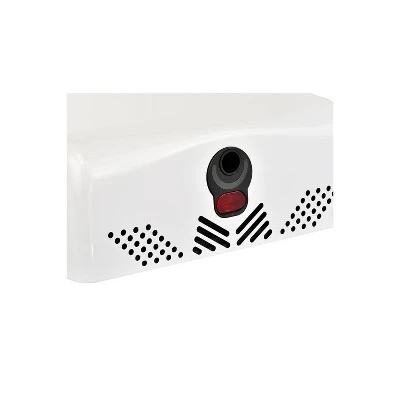 Alpine Industries Willow Commercial High Speed Automatic Electric Hand Dryer White (405-10-WHI) - Image 3