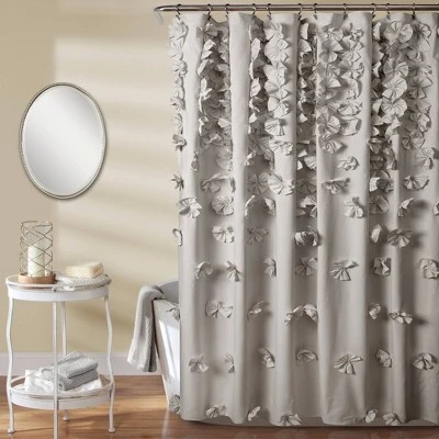 72"x72" Riley Shower Curtain - Lush Décor - Image 11
