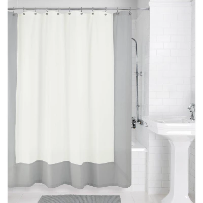 Palmer Shower Curtain Gray/White - Allure Home Creations