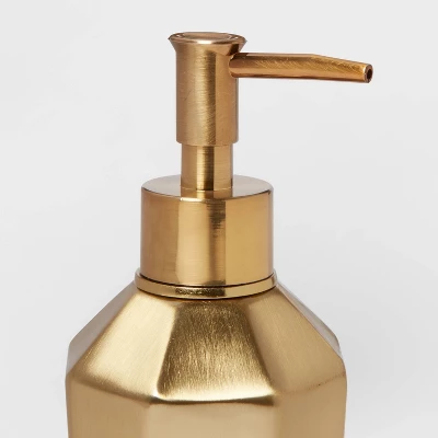 Solid Soap Pump Faceted Gold - Threshold™ - Image 2
