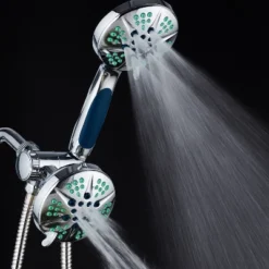 48 Setting High Pressure Ultra Luxury Three-Way Shower Head Combo Chrome - Hotelspa Notilus