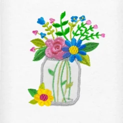 2pc Country Bouquet Hand Towel Set - Linum Home Textiles