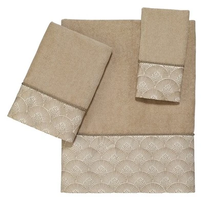 Avanti Deco Shell 3 Pc Towel Set - Image 5