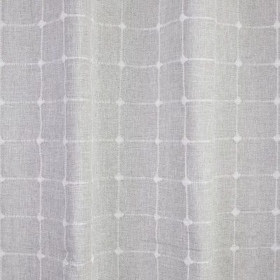 Windowpane Texture Shower Curtain Natural - SKL Home