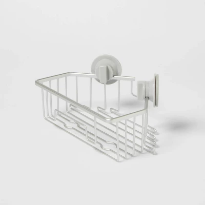 Rustproof Suction Corner Basket Aluminum - Made By Design™ - Image 2