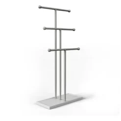 Trigem Jewelry Stand White/Nickel - Umbra