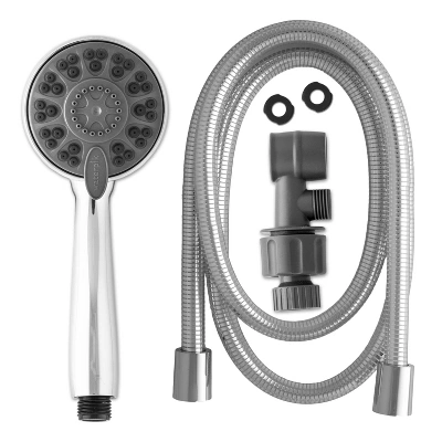 EcoFlow Hand Held Shower Head 4-mode Chrome- Waterpik - Image 4