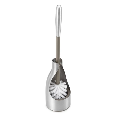 Toilet Brush Caddy Stainless Steel - Polder - Image 2