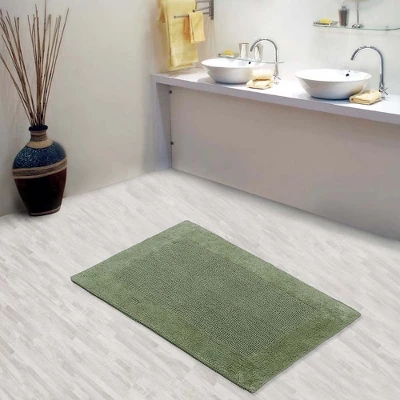 Bella Napoli 220 GSF Reversible Cotton Bath Rug 24in X 40in By Knightsbridge - Image 5