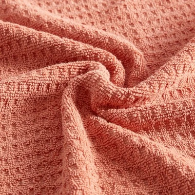 Tommy Bahama Northern Pacific 100% Cotton Terry- 6 Piece- Towel Set, Orange- 6 Pc Towel Set