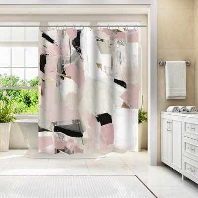 Americanflat 71" X 74" Shower Curtain Style 11 By PI Creative Art - Available In Variety Of Styles