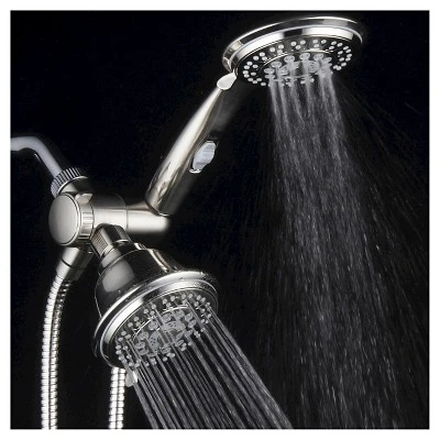 Ultra Luxury Combo Shower System Brushed Nickel - Hotelspa - Image 5