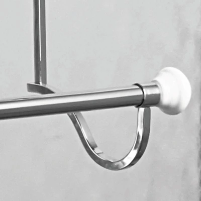 York Towel Rack 3 White/Chrome - IDESIGN - Image 3