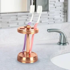 Copper Hudson Toothbrush Holder - Nu Steel